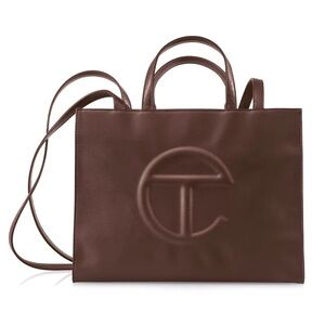 Telfar Medium Shopper Chocolate Bag